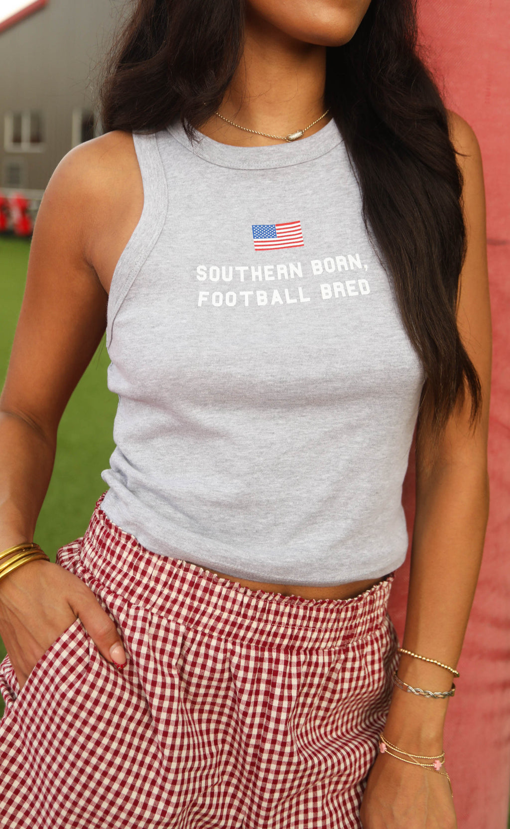 charlie southern: football bred tank