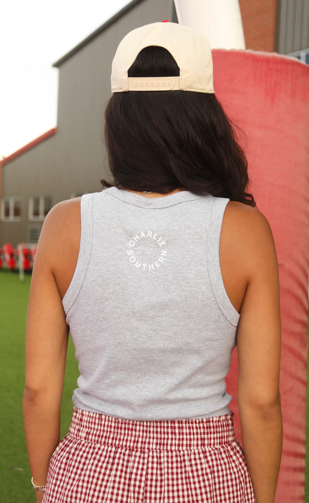 charlie southern: football bred tank