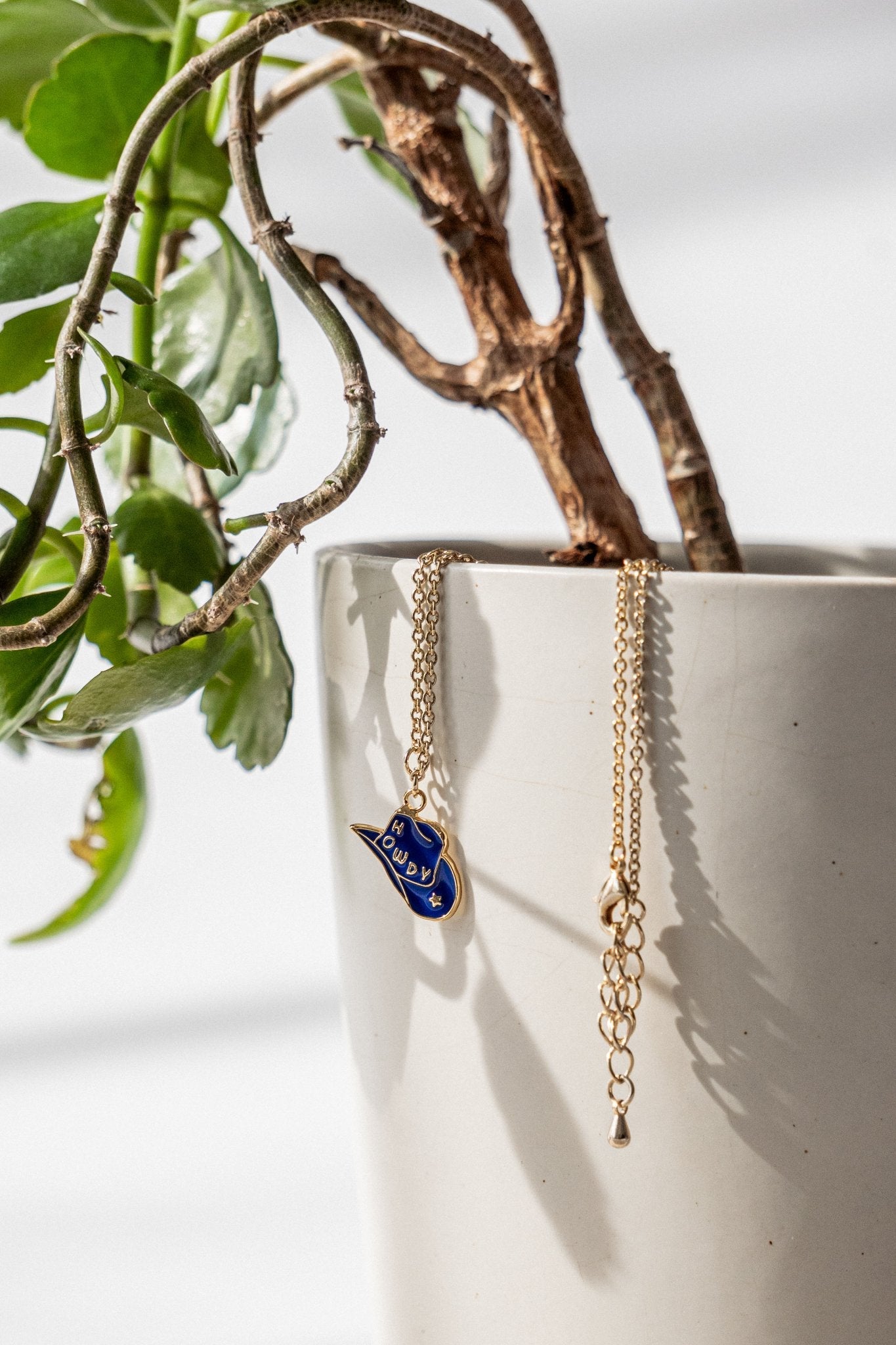 Our Texas Enamel Necklace