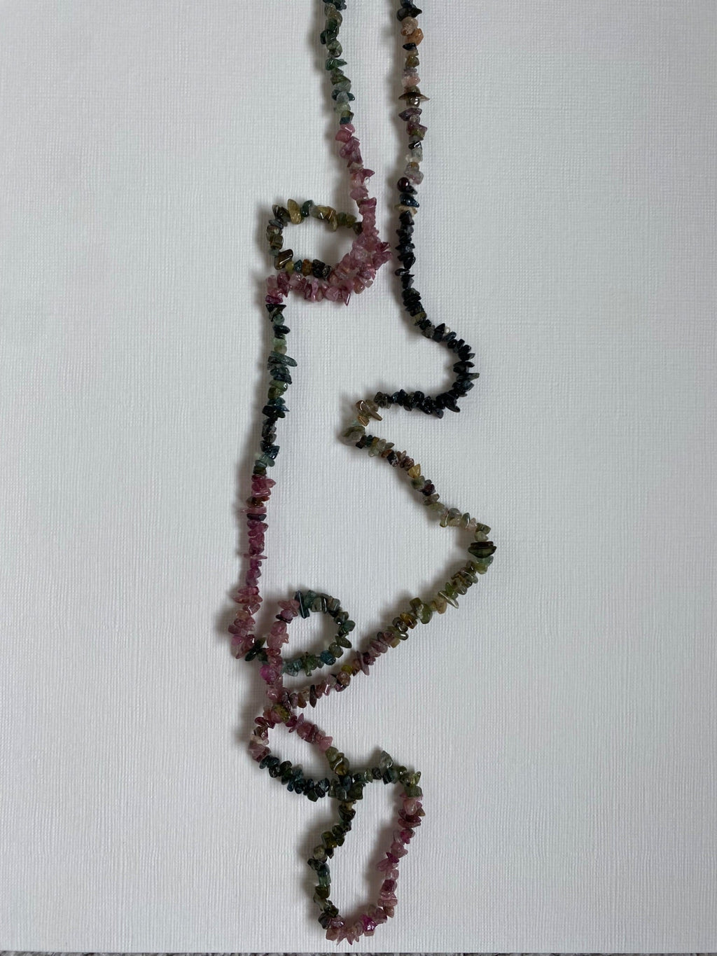 Multi Tourmaline Layering Necklace