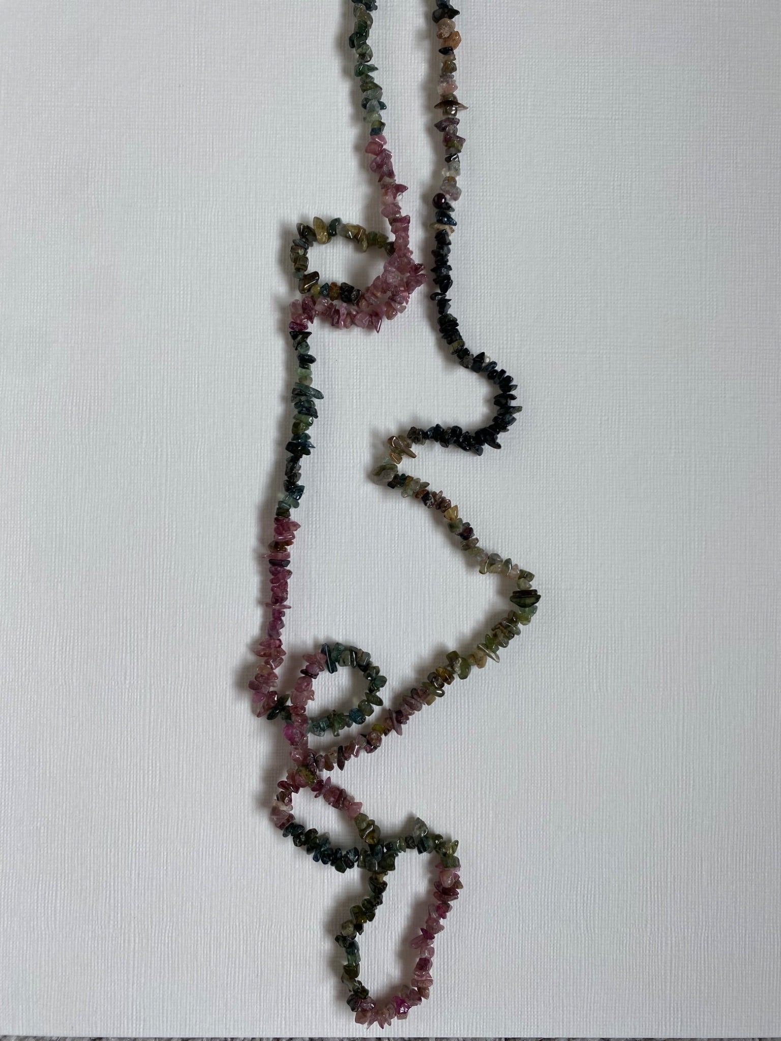 Multi Tourmaline Layering Necklace