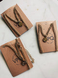 Gold Initials Collection Necklace