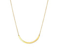 Dainty Curved Line Necklace