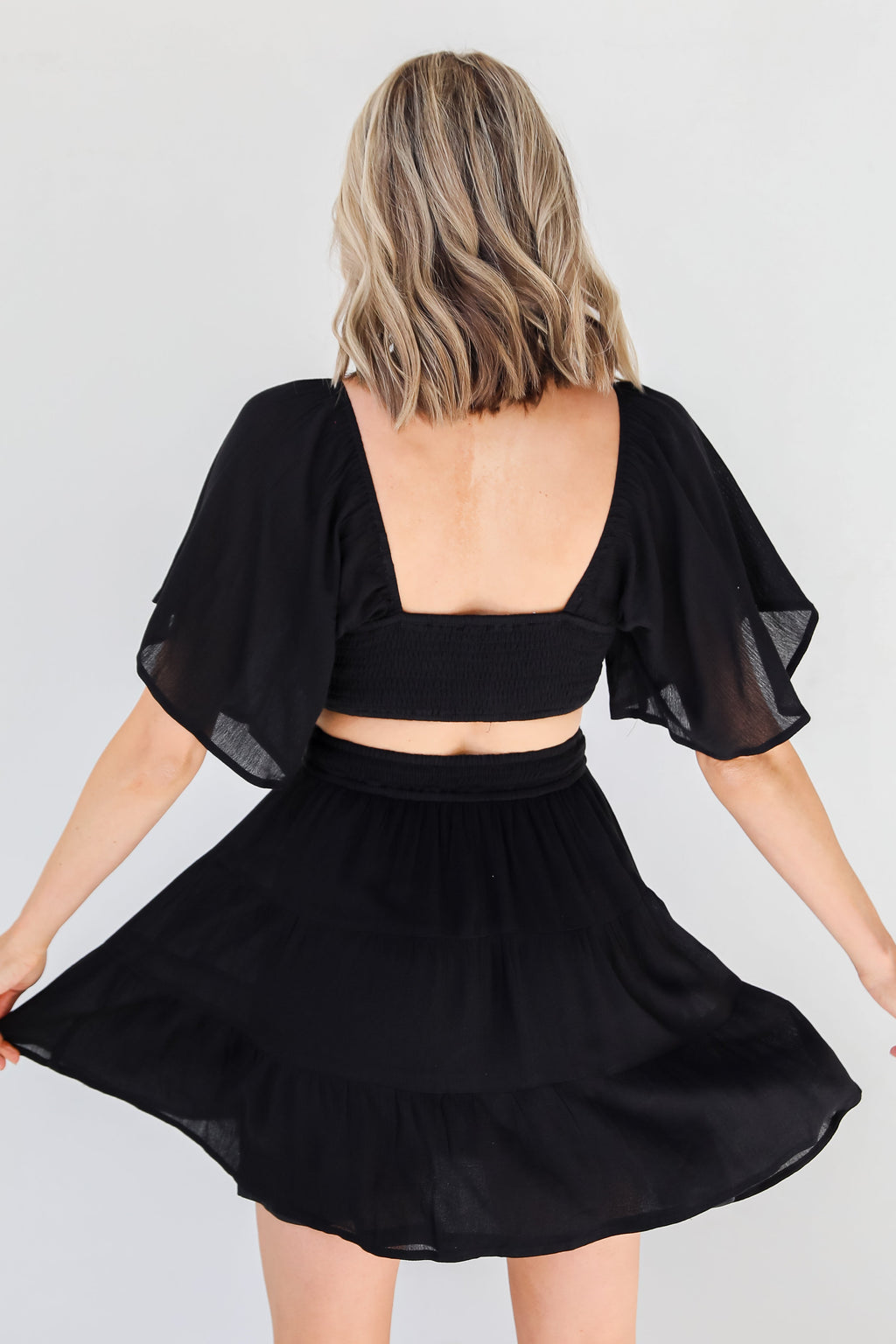 Cutout On The Town Mini Dress