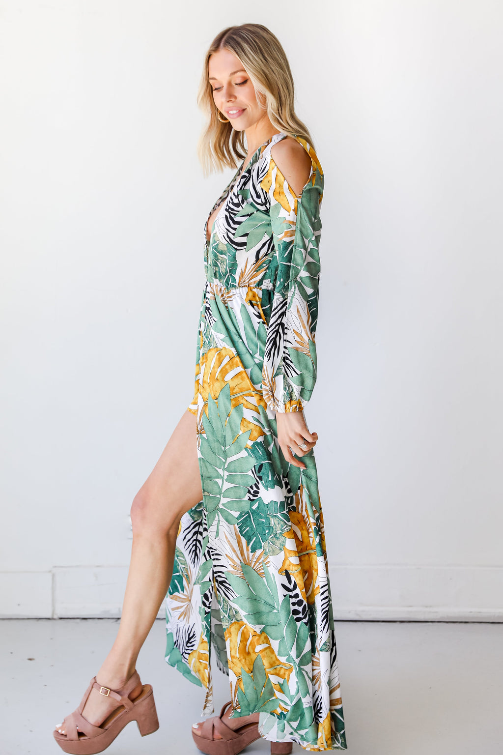 Travel To The Tropics Romper