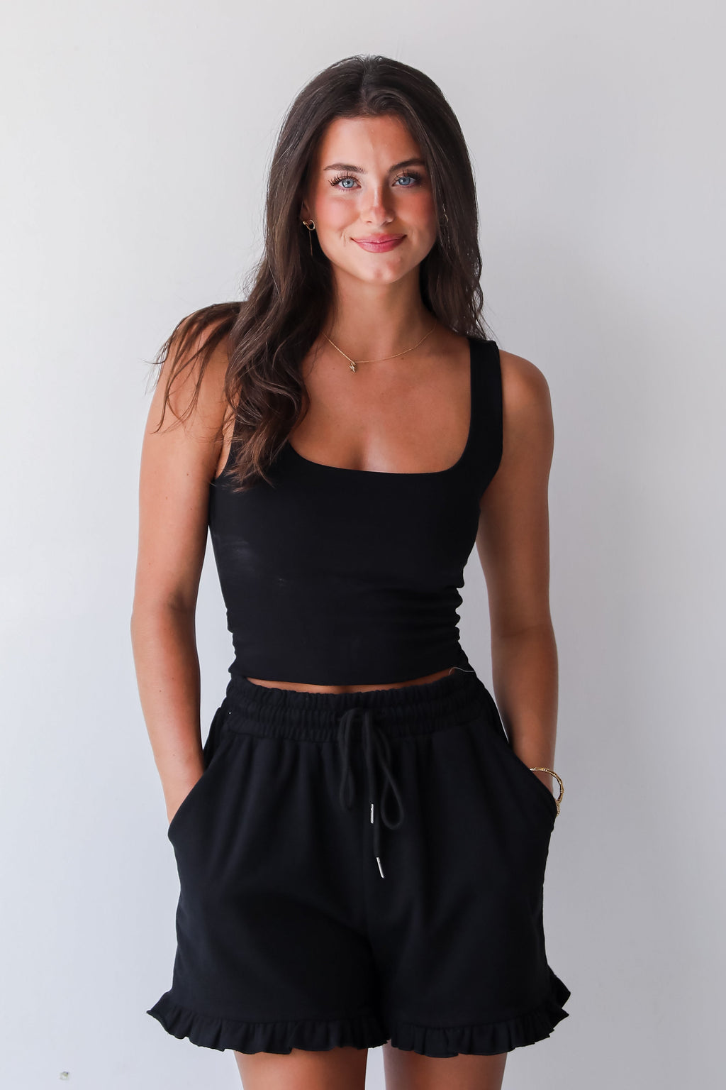 FINAL SALE - Touchdown Ruffle Shorts